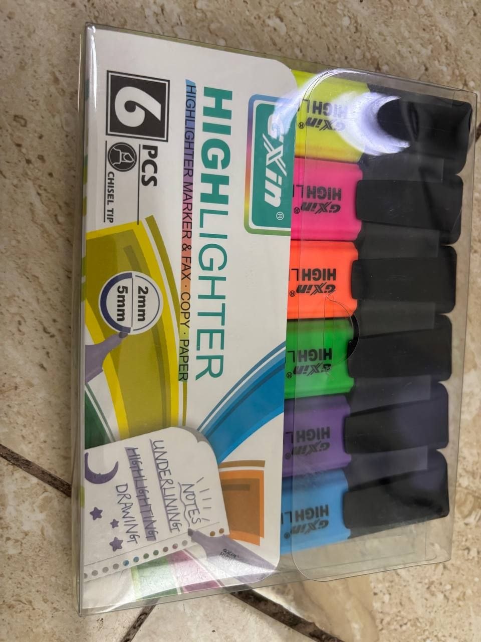 Premium 6-Piece Highlighter Set